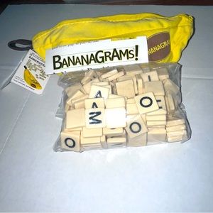 Bananagrams Word Game NWT Travel Game All Ages